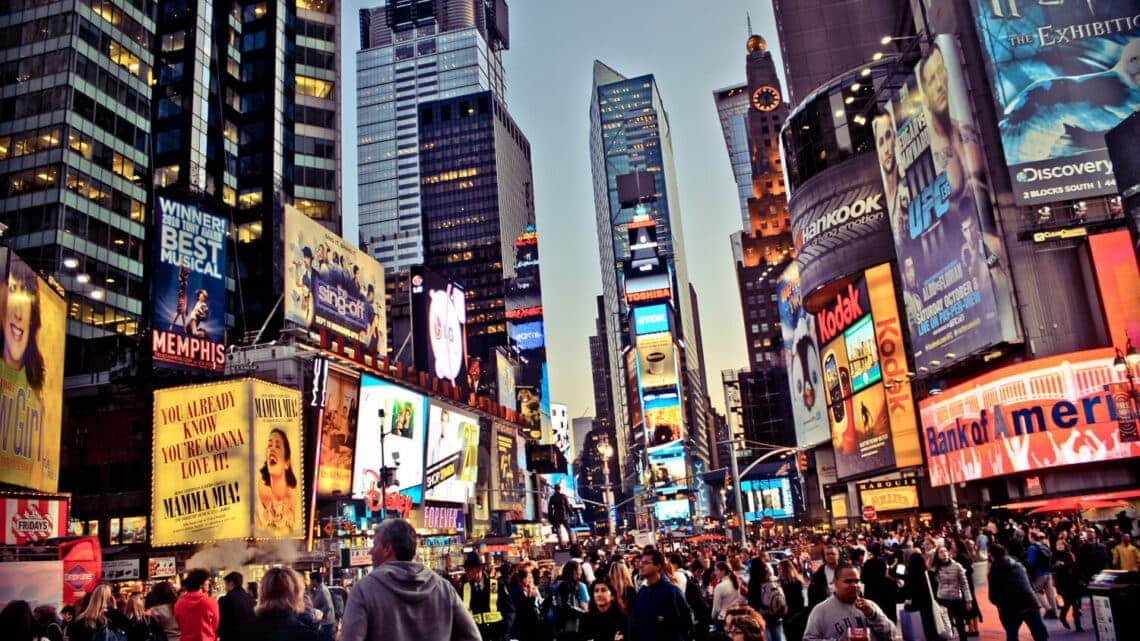 El Times Square se renueva gracias a las pantallas de Samsung