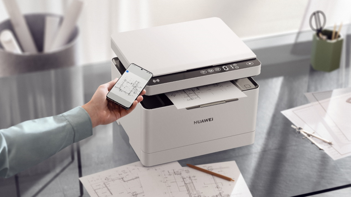 Huawei presenta su primera impresora láser con HarmonyOS 